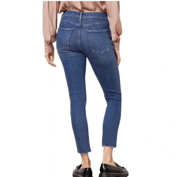 Agolde Sophie High Rise Crop Skinny Stretch Denim Jeans Women’s 26 - Picture 2 of 16